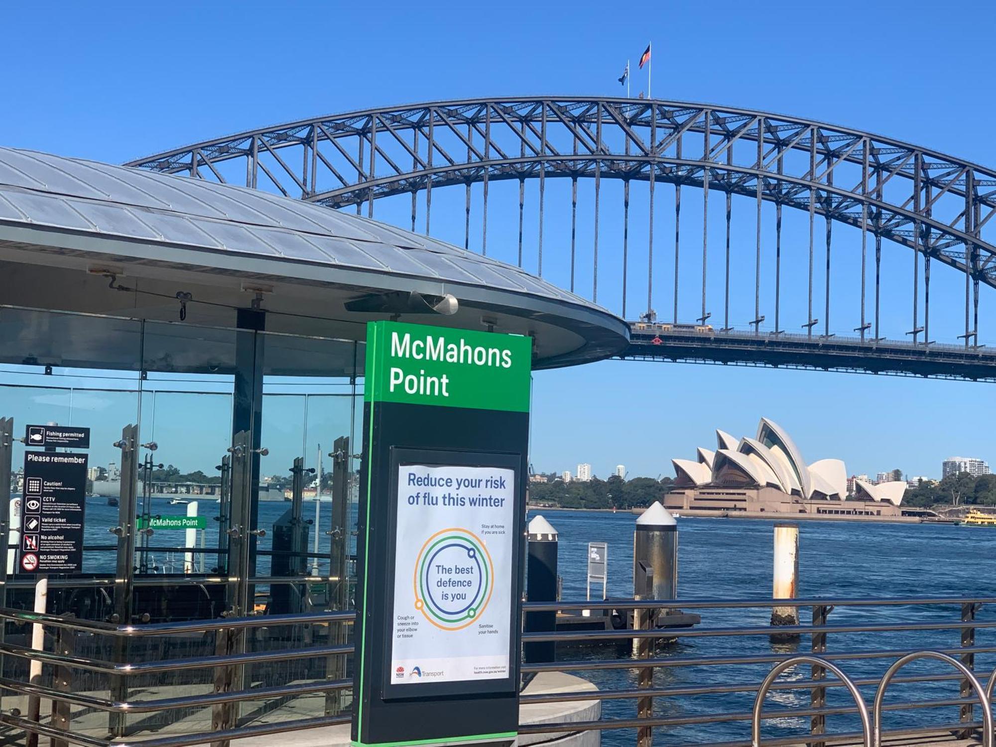Harbor Bridge And Opera House View Sydney
