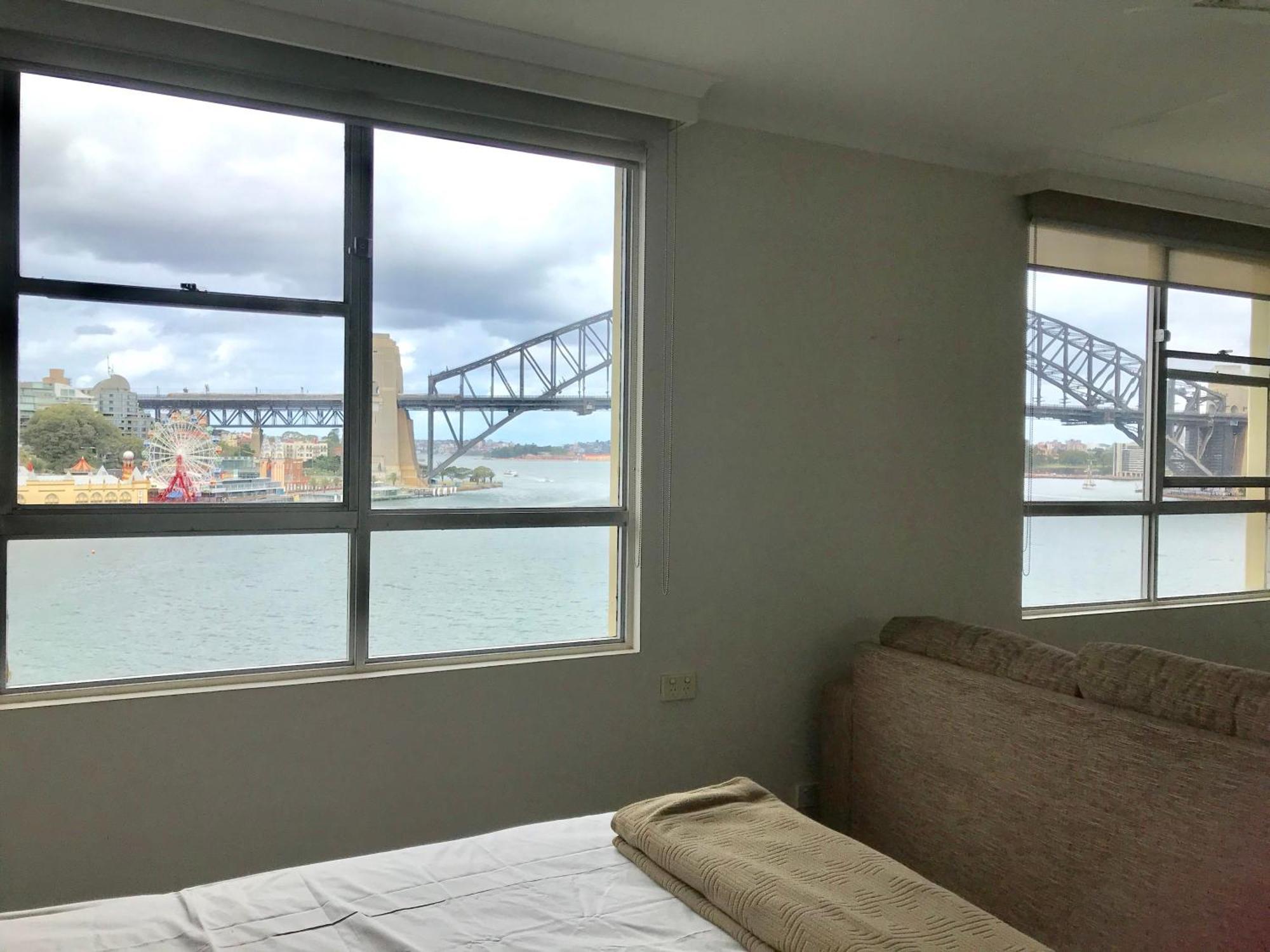 Harbor Bridge And Opera House View